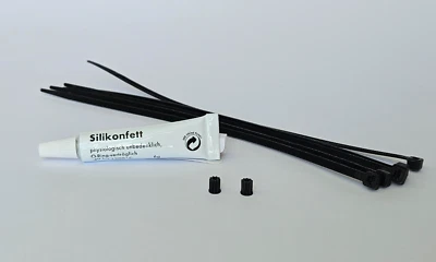 Kit Reparación: Adecuado para Thermomix TM5 + TM6 Bloqueo C153/C148/C142 (ABS)