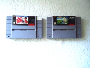 Super Nintendo Lote De 2 Videojuegos Ver Fotos Para Títulos "Gran Juego Coleccionable - Imagen 1 de 9