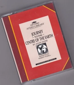 JOURNEY TO THE CENTRE OF THE EARTH JULES VERNE 2 CASSETTTE AUDIOBOOK TIMES AUDIO - Picture 1 of 4