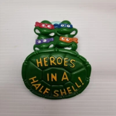 1990 Pizza Hut Australia TMNT Heroes in a Half Shell Promo toy - Mirage Studios - image 1 of 4