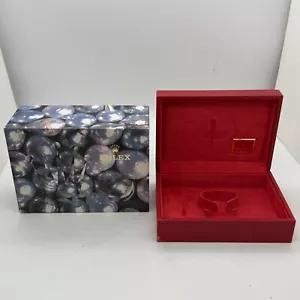 Vintage Rolex Genuine Datejust 80318 watch box case 60.00.02 Outer box Color Red - Picture 1 of 13