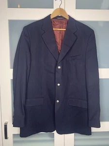 Yves Saint Laurent Vintage Pure New Wool Blazer Evening Jacket Size 46 - Picture 1 of 23