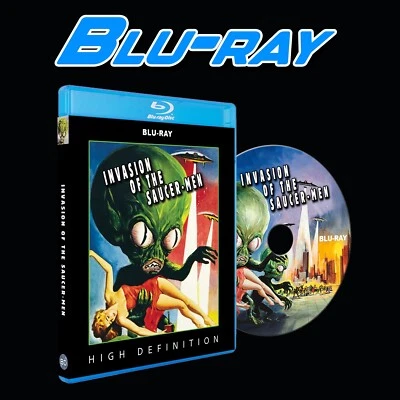 Invasion of the Saucer Men 1957 Blu-ray - Brand New Sealed (2D blu-ray) - Image 1 of 4
