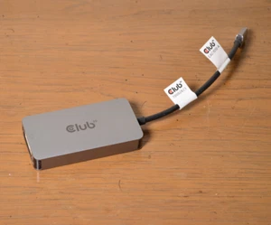 Adaptateur vidéo Club 3D DVI-D/USB-C état boîte ouverte comme neuf pour écran cinéma - Photo 1/5