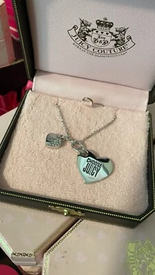 Juicy Couture Dog Tag Charm Necklace, Vintage, New in Box, Perfect Gift, Rare - Image 1 of 2