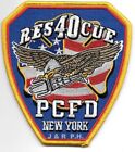 Port Chester  Rescue - 40, New York  (4 x 4.5 size) fire patch