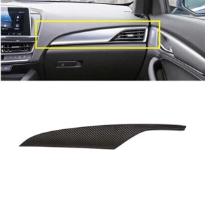 Cubierta de panel de fibra de carbono real borde de ventilación de aire adecuado para Cadillac CT5 - Imagen 1 de 5