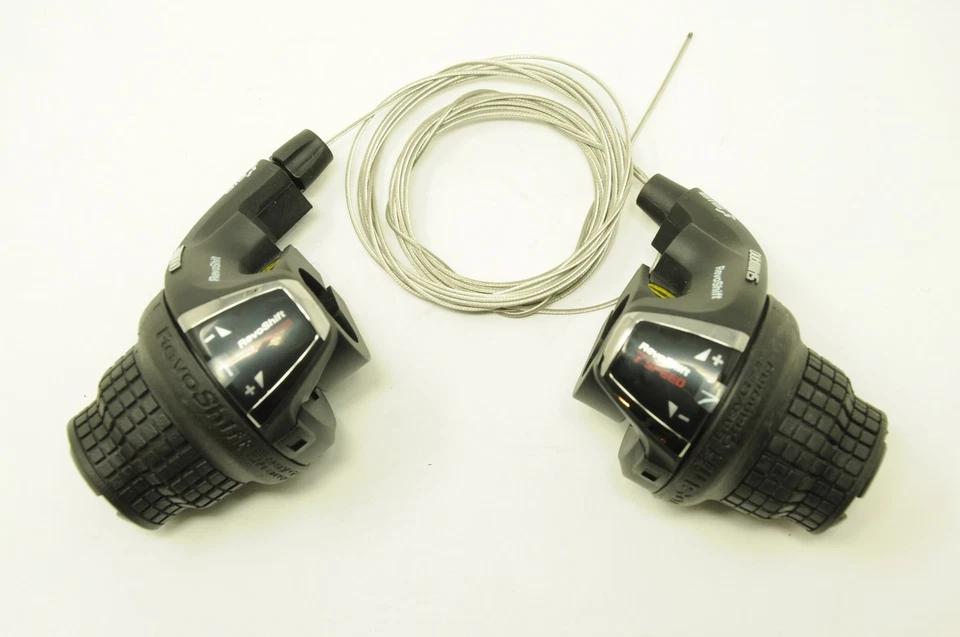 Shimano Bike Revo Shift SL-RS35 3 X 7 21 Speed Revoshift Twist Gear Shifter set - Image 1 of 1