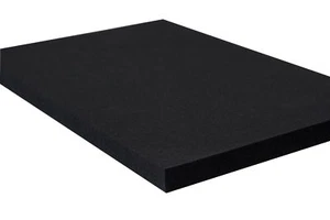Abdicht- / Dichtungsmatte 200x300mm versch. Stärken Moosgummi EPDM Zellkautschuk - Bild 1 von 2