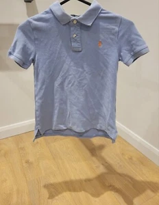 Ralph Lauren Polo Shirt Kids Blue - Picture 1 of 4