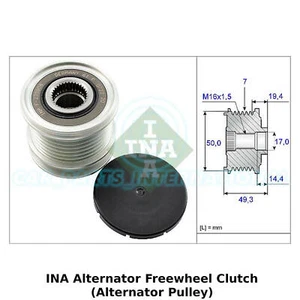 INA Alternator Freewheel Clutch (alternator Pulley) - 535 0140 10 - EO Quality - Picture 1 of 2