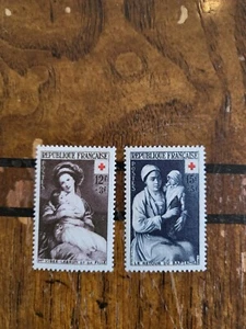 Stamps France Scott #B282-3 nh - Picture 1 of 1