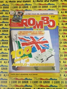Rivista ROMBO settimanale anno 7 n.3 20 gen.1987 ULTIMO FOGLIO CALENDARIO (AM3) - Picture 1 of 1