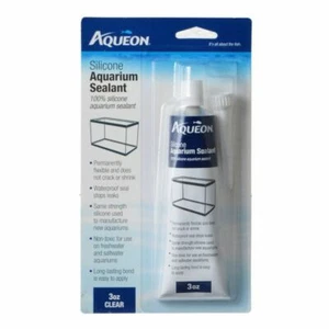 Sellador de acuario Aqueon 100 % silicona transparente 3 oz - Imagen 1 de 1