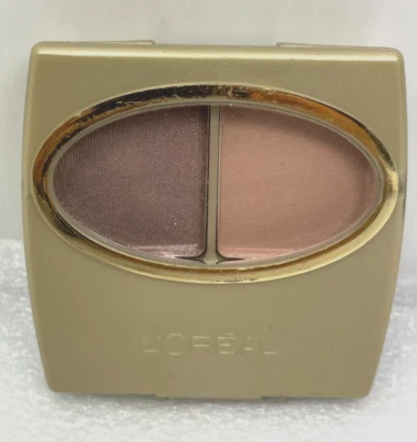 New L'OREAL WEAR INFINITE  Eye Shadow Duo- SATIN TAUPE **RARE ORIGINAL AS-IS - Image 1 of 4