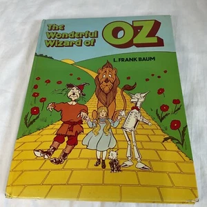 The Wonderful Wizard Of Oz L Frank Baum 1979 Illustrated HC Vintage UK wicked - Picture 1 of 13