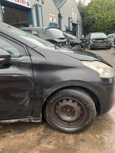 Peugeot 208 Wing Drivers Offside Front Obsidian Black EXL 3 & 5 Door 2012-19 - Picture 1 of 17