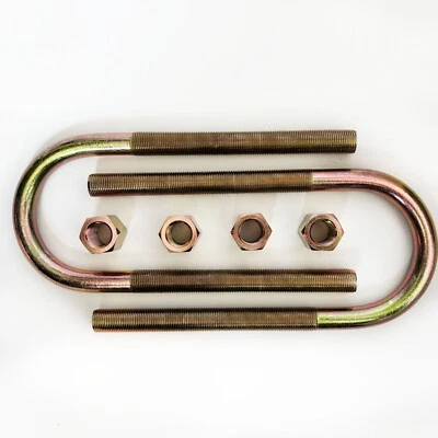 Rear 10" U Bolt Kit For 60-72 Chevy C-10 & C-20 Truck - w/ Coil Spring Rear End Foto 1 de 4