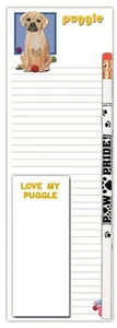 Puggle Notepad & Pencil Gift Set - Picture 1 of 1
