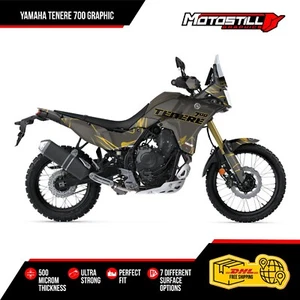 Yamaha Tenere 700 / WR -Full Graphic Sticker Decal Wrap Kit Fits / 2019-2025 - Picture 1 of 13