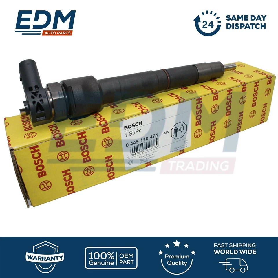 Inyector diésel BOSCH Common Rail VW Golf7 2012- Audi A3 2012- 2.0TDI 04L130277E Foto 1 de 3