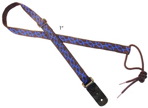 Legacystraps 1" Mandolinengurt Ukulelengurt *SALE* Blue Talus - Bild 1 von 2