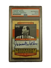 Jamaal Wilkes 2003-04 Upper Deck Legends Legendary Signatures #LS-JA (PSA)