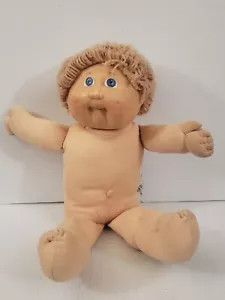 1985 Cabbage Patch Doll Boy Yarn Loop Hair Blonde - Picture 1 of 3