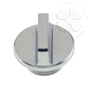 Dexter Engine Oil Cap Chrome For Suzuki GSXR 600 750 Seal CNC Aluminum Filler - Foto 1 di 3