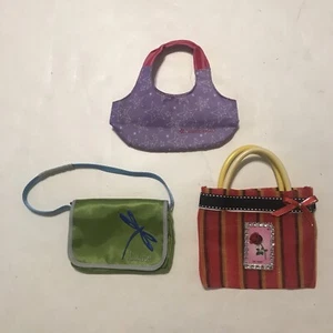American Girl Handtasche 3er Set grün lila 3750 - Bild 1 von 11