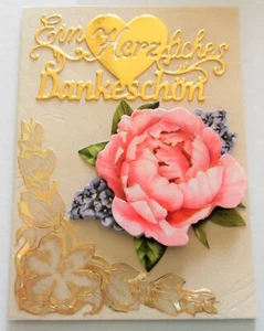 3 D-GRUSSKARTE - Dankeschön - 2165 - Bild 1 von 2