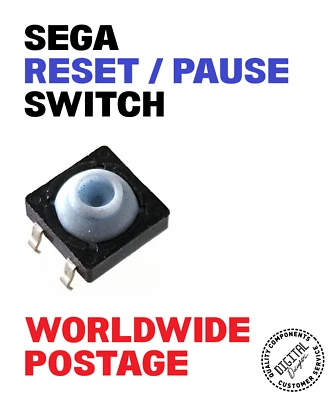ALPS SEGA Replacement Reset / Pause Switch for Master System / Mega Drive / Genesis