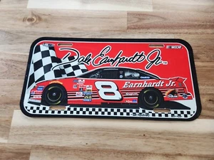 NASCAR Dale Earnhardt Jr - Car #8 - Plastic License Plate, 2000 Series Red - Picture 1 of 5