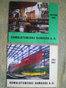 Howaldtswerke Hamburg - Ostern und Juli 1967 - Werft Schiffbau Schiffe - Picture 1 of 7