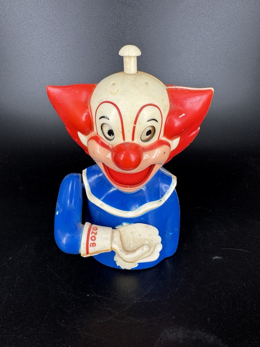 レア 1974 BOZO THE CLOWN ヴィンテージボゾ フィギュア×２ レア 1974 BOZO THE CLOWN ヴィンテージボゾ フィギュア×2 bozo