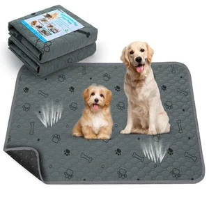 Waschbare Pipi Pads für Hunde - 2er Pack Super Saugfähig Wiederverwendbar Welpentraining P... - Bild 1 von 6