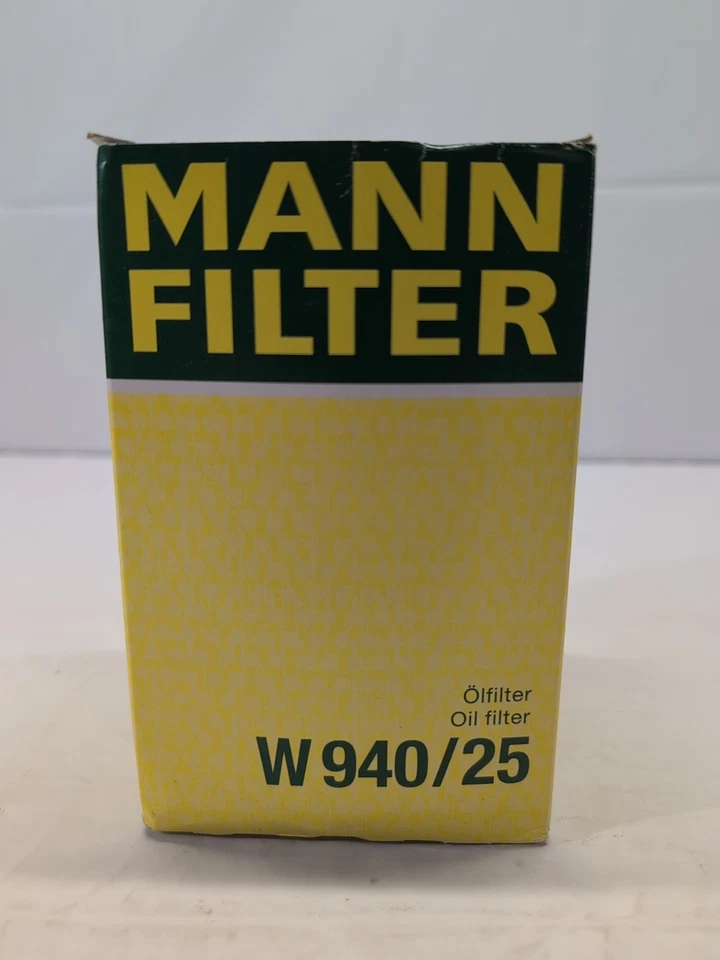Filtro de aceite filtro Mann W940/25 para camioneta VW de carrocería dura Audi A4 Quattro Passat D21 Foto 1 de 4