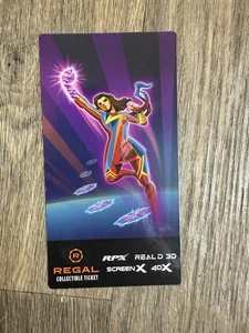 2023 The Marvels Super Hero Regal Sammelticket - Ms. Marvel - Bild 1 von 2