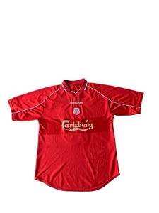 Reebok Liverpool Shirt 2000/01 Mens Medium Red Gerrard 17  - Picture 1 of 13
