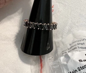 Bomb Party OG Ring "Say Yes To Love" RBP 7711 Größe 10 schwarzer Onyx CZ Roségold - Bild 1 von 4