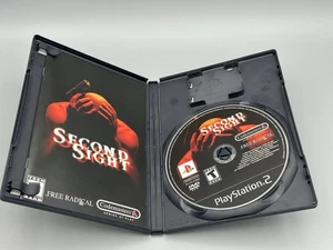 Second Sight (Sony PlayStation 2, PS2) Completo CIB Etiqueta Negra - Imagen 1 de 4