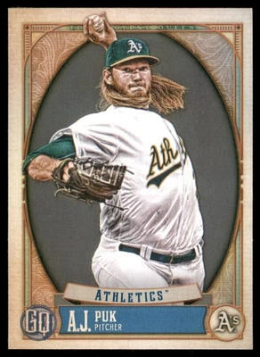 2021 Topps Gypsy Queen Baseball Card #183 A.J. Puk - Image 1 of 2