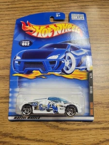 2001 Hot Wheels #62 Anime Serie 2/4 Ford GT-90 weiß mit Chrom Pr5 Speichen China - Bild 1 von 4