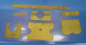 On3/On30 BRASS ECHO MOUNTAIN 13 TON SHAY BOILER AND WATER TANK ETCHING SET - Picture 1 of 2