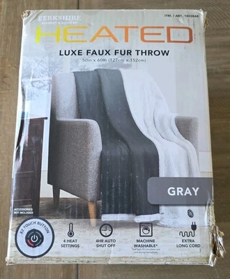 BERKSHIRE LUXE PIEL SINTÉTICA GRIS TÉRMICO NUEVO Foto 1 de 4