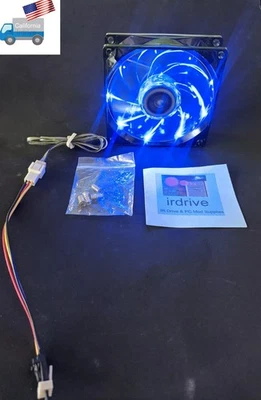 Enermax 92mm LED CPU System Fan for Dell Dimension B110 1100 2400 3000 4600 8200 - Image 1 of 4