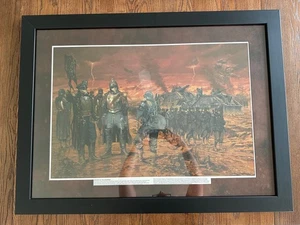 Games Workshop Forge World Siege of Vraks Death Korps of Krieg Framed Poster - Picture 1 of 4