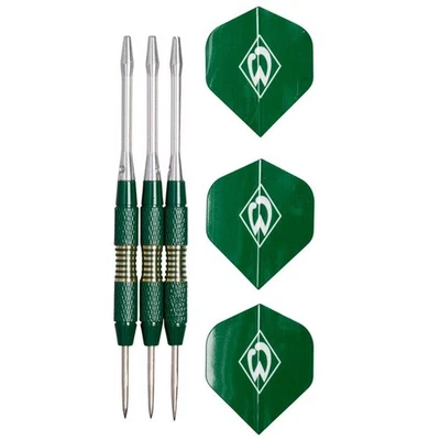 SV Werder Bremen Dartpfeile Steeldarts 3erSet Darts Flights Etui Fanartikel Shop