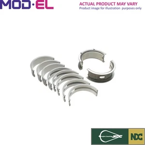 CRANKSHAFT BEARING SET MS-1233A 0.25 FOR NISSAN HR12DE/HR12DDR 1.2L 3cyl NOTE - Picture 1 of 7