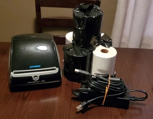 DYMO LabelWriter 4XL Thermo Etikettendrucker mit Netzteil, USB & 5 neuen Rollen - Bild 1 von 7